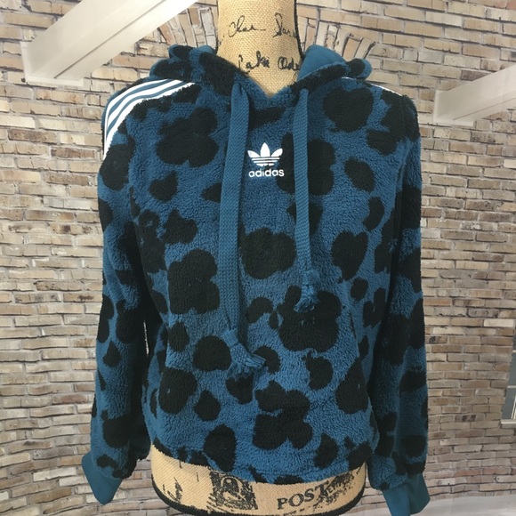 Adidas Originals BELLISTA SHERPA HOODIE - Picture 6 of 8